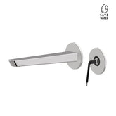 Mitigeur de lavabo avec garniture de vidage 1”1/4. Tuyaux d'alimentation électrique F 3/8”.